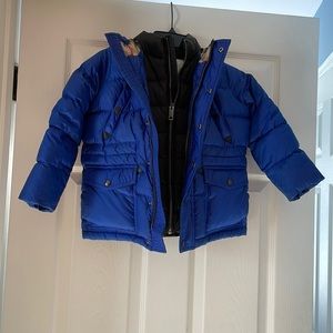 Burberry blue puffer. Kids jacket.